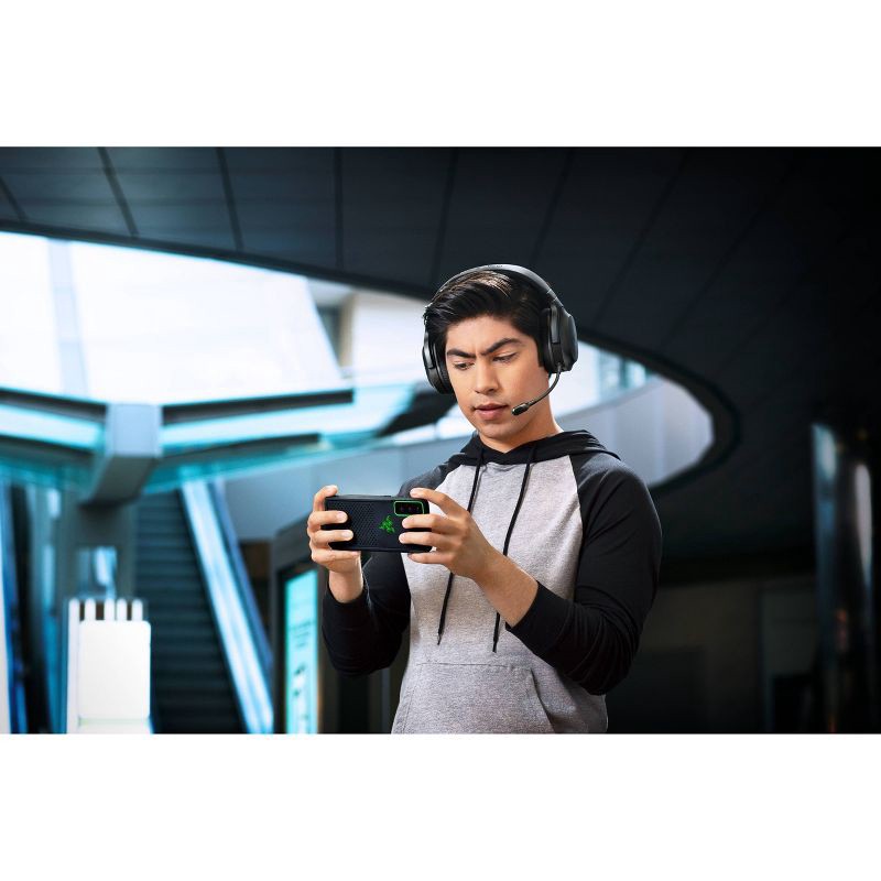 slide 9 of 9, Razer Barracuda X Wireless Gaming Headset for PlayStation 4/5/PC - Black: Built-In Microphone, Foam Ear Cushion, 20-Hour Battery, 1 ct