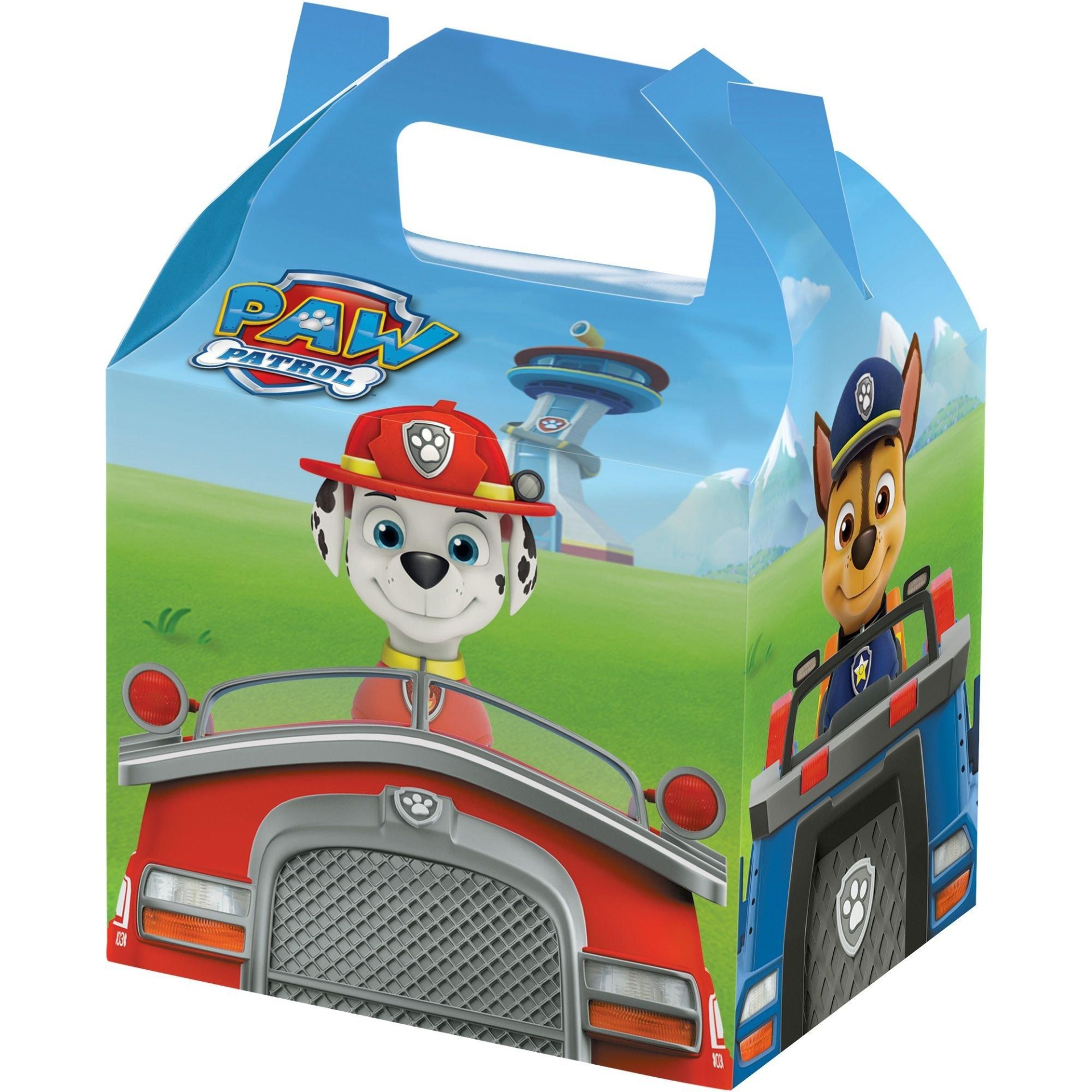 slide 1 of 1, Party City PAW Patrol Treat Boxes, 8 ct