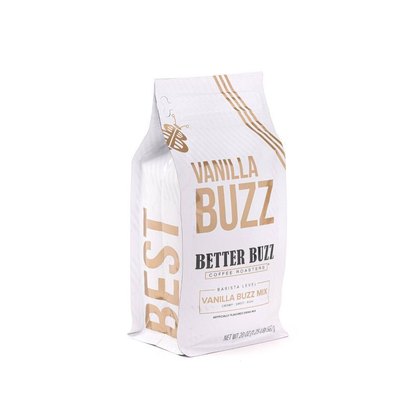 slide 3 of 6, Better Buzz Coffee Better Buzz Vanilla Buzz Powdered Light Roast Creamer - 20oz, 20 oz
