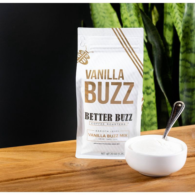 slide 6 of 6, Better Buzz Coffee Better Buzz Vanilla Buzz Powdered Light Roast Creamer - 20oz, 20 oz