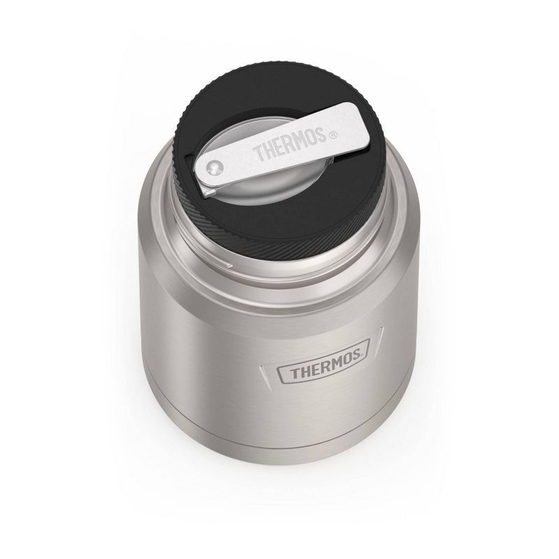 slide 6 of 10, Thermos Icon 16oz Stainless Steel Food Storage Jar with Spoon - Matte, 16 oz
