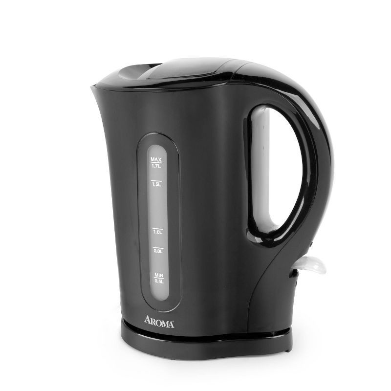 slide 4 of 11, Aroma 1.7L Electric Kettle - Black, 1.7 liter