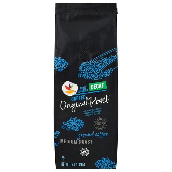 slide 1 of 1, Decaf Original Roast Medium Roast Ground Coffee, 12 oz