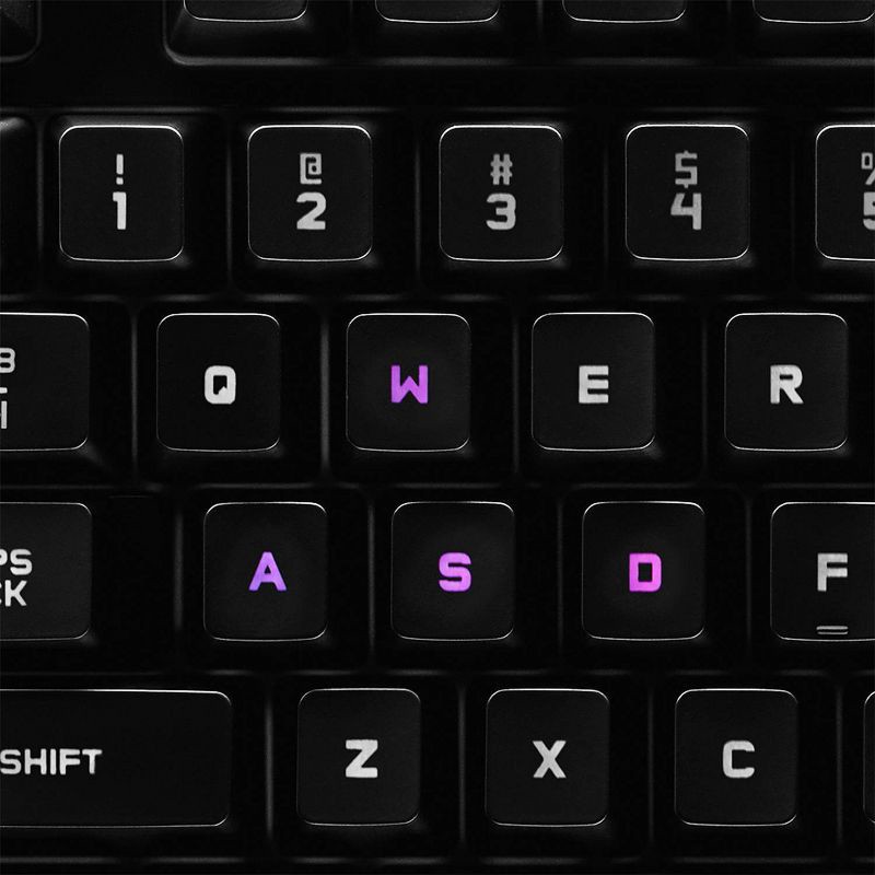 slide 4 of 11, Logitech Pro Mechanical Gaming Keyboard for PC: TKL, RGB Lighting, Micro USB Connection, 1 ct