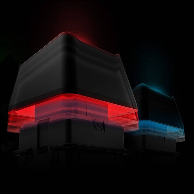 slide 9 of 11, Logitech Pro Mechanical Gaming Keyboard for PC: TKL, RGB Lighting, Micro USB Connection, 1 ct