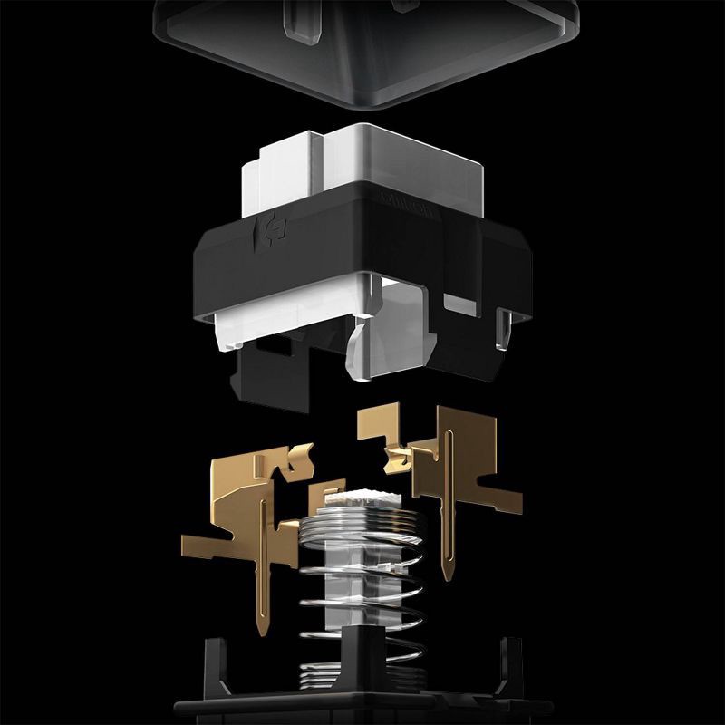 slide 11 of 11, Logitech Pro Mechanical Gaming Keyboard for PC: TKL, RGB Lighting, Micro USB Connection, 1 ct