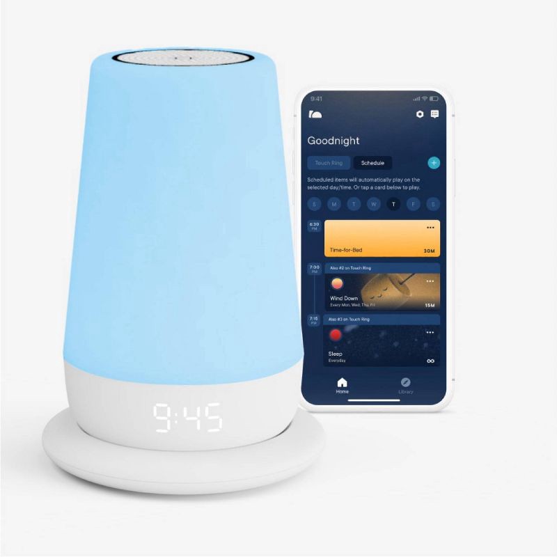 slide 1 of 8, Hatch Rest+ 2nd Gen All-in-one Sleep Assistant, Nightlight & Sound Machine with Back-up Battery, 1 ct