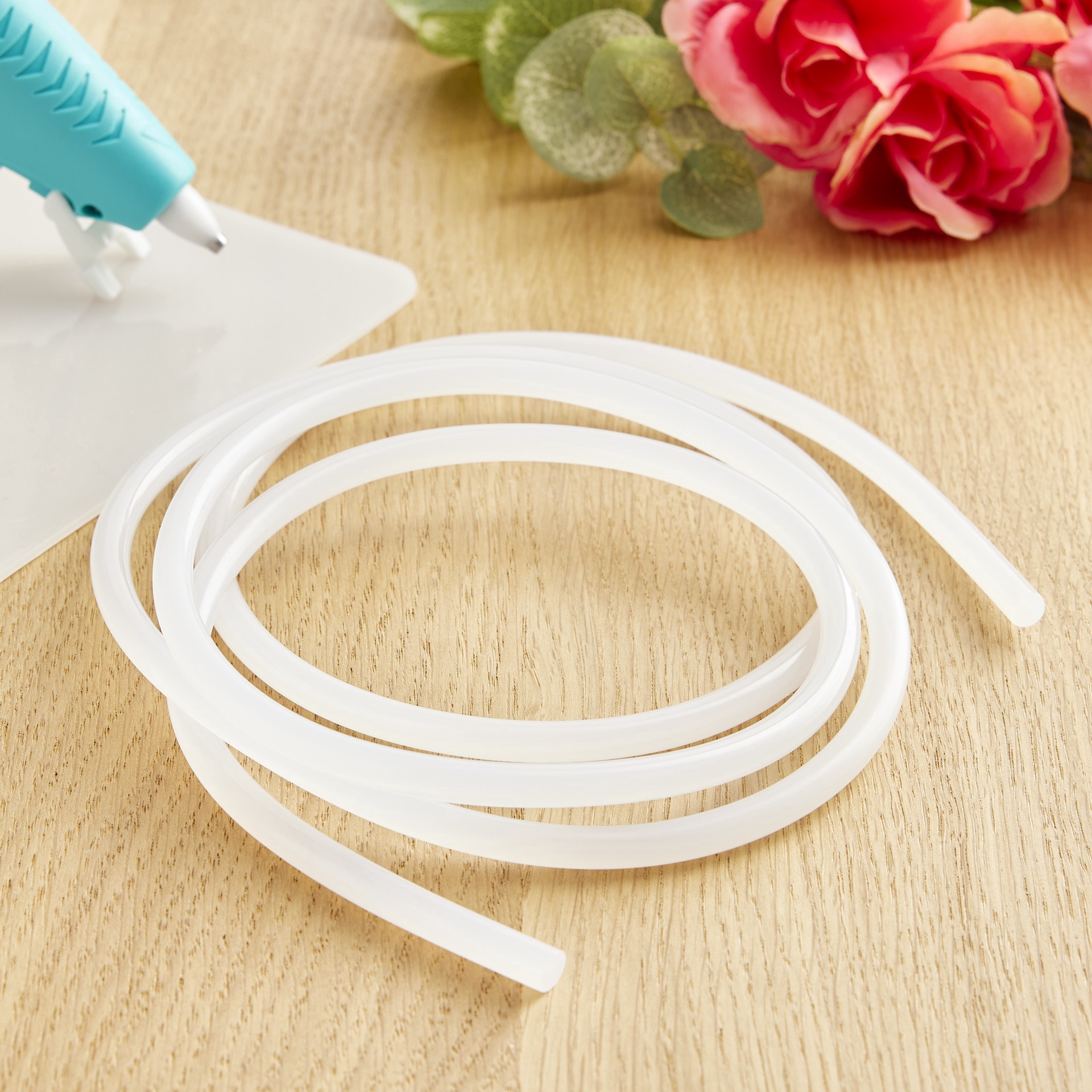 slide 4 of 4, 5ft. Mini Dual Temperature Glue Stick Roll By Ashland, 0.28 in x 5 ft