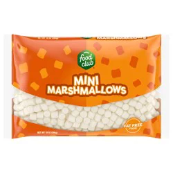Food Club Mini Marshmallows 10 oz