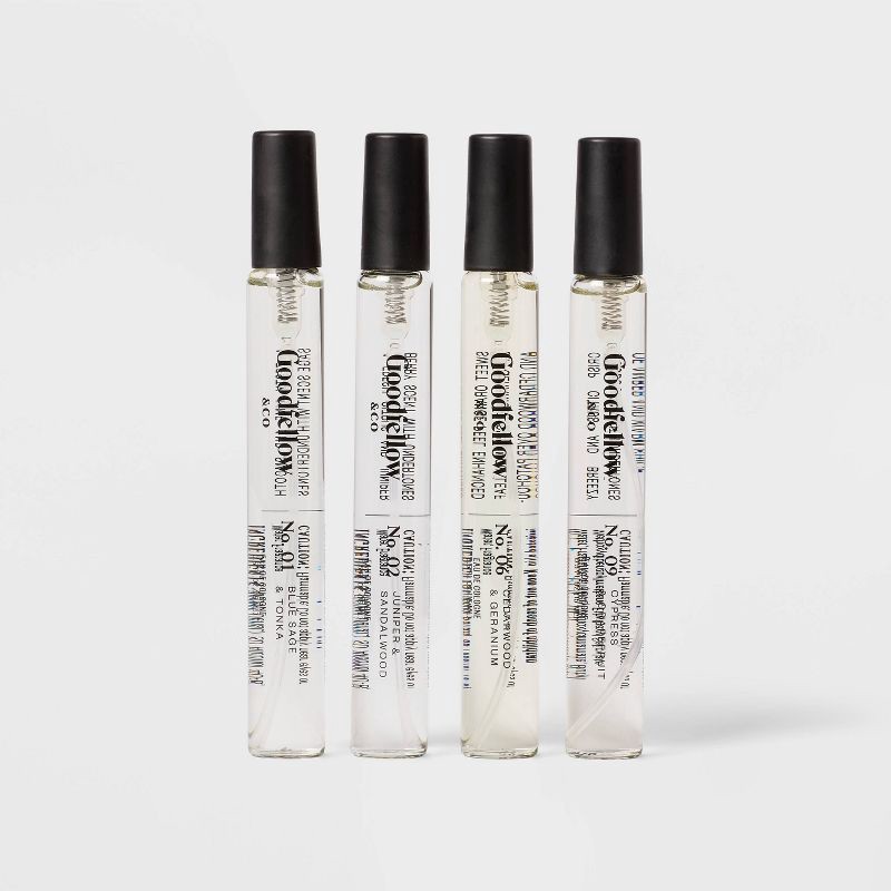 slide 1 of 4, Men's Cologne Sampler Set - Trial Size - 0.5 fl oz/4ct - Goodfellow & Co™, 0.5 fl oz, 4 ct