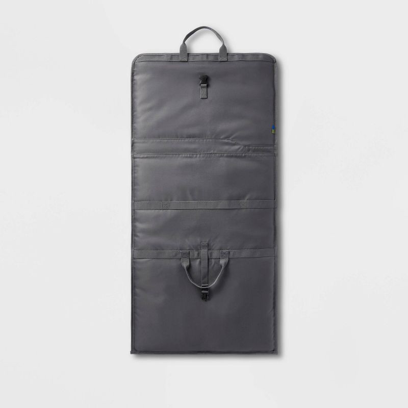 slide 3 of 4, Garment Bag Gray - Open Story™, 1 ct