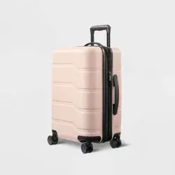 Hardside Carry On Suitcase Pink - Open Story™