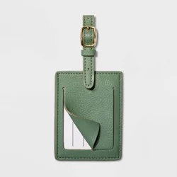 3pc Luggage Tag Assorted - Open Story™ Ivy Green/Thistle/Atmosphere