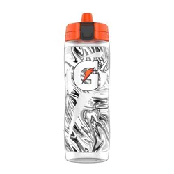 Gatorade Gx 30oz Plastic Water Bottle - Marble Black