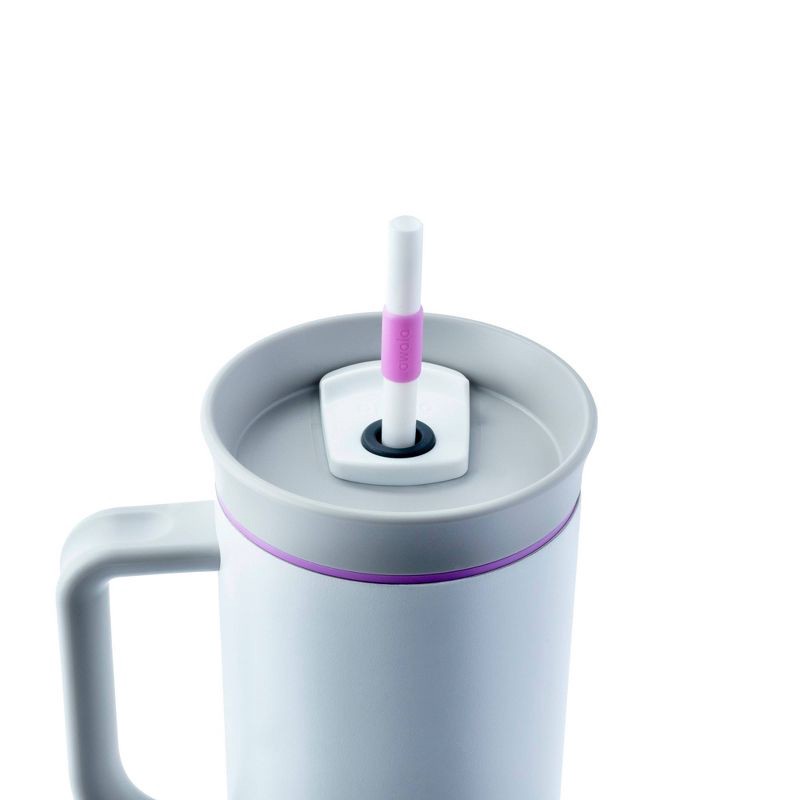 slide 3 of 4, Owala 40oz Stainless Steel Straw Tumbler - Polar Brr, 40 oz