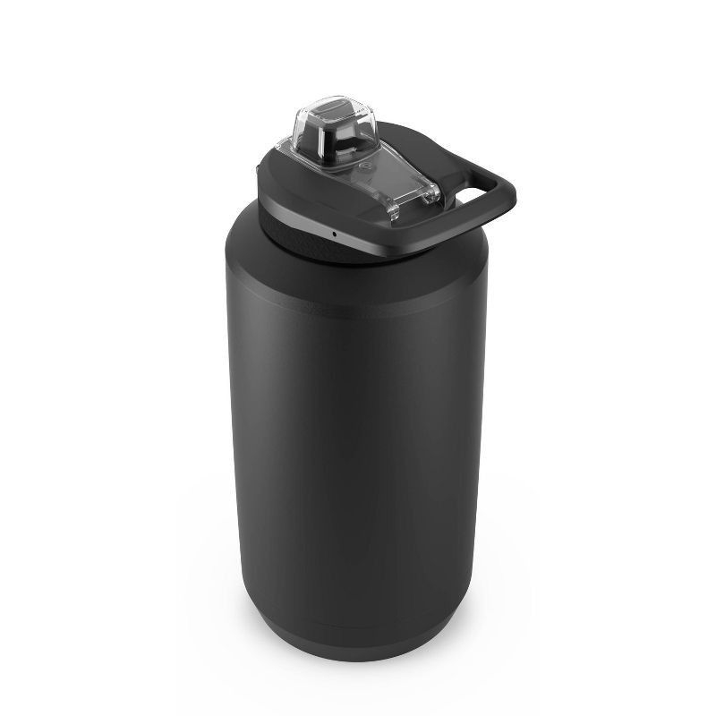slide 3 of 7, Zulu Goals 64oz Half Gallon Stainless Steel Jug - Black, 64 oz
