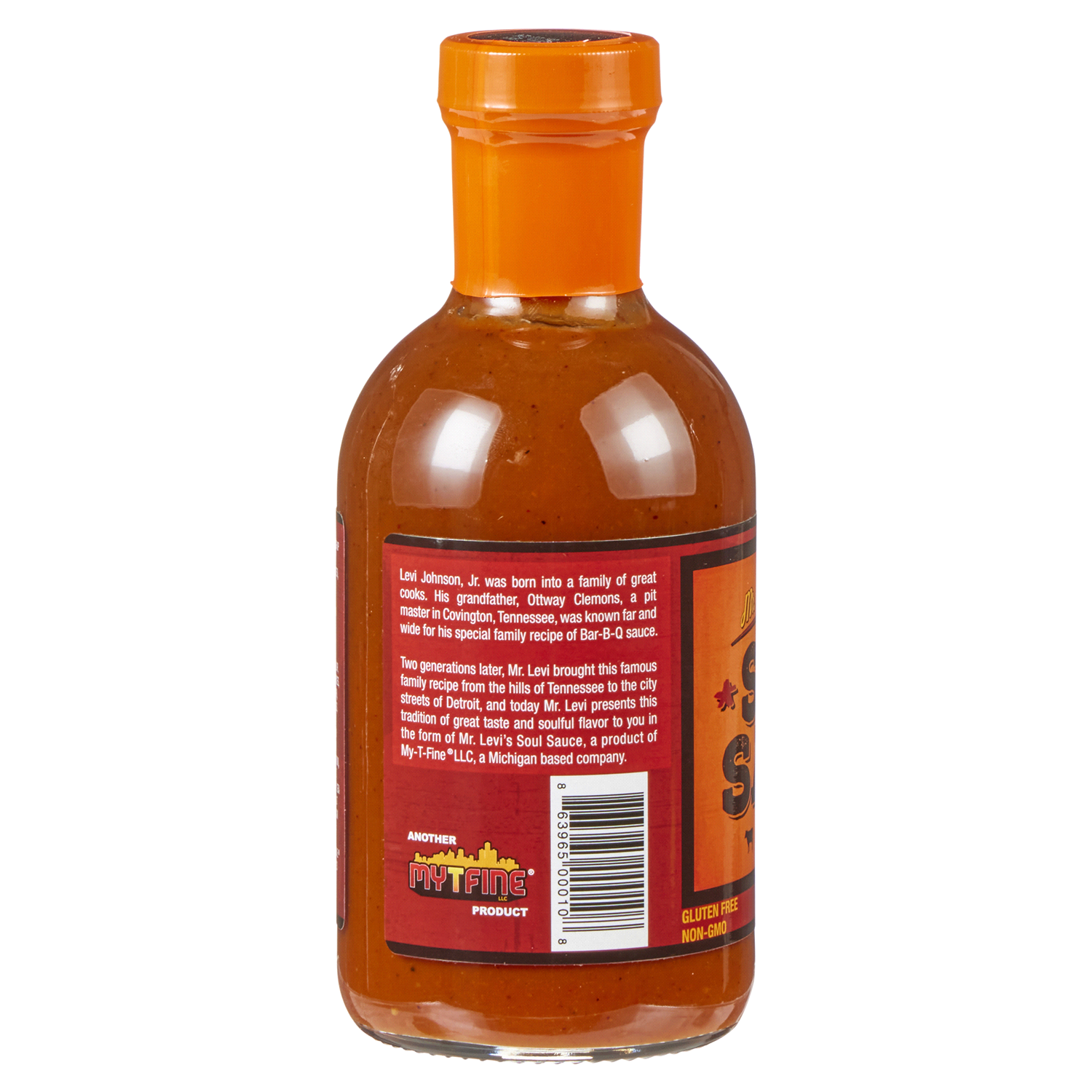 slide 2 of 5, Mr. Levi's Soul Sauce Spicy, 12 oz