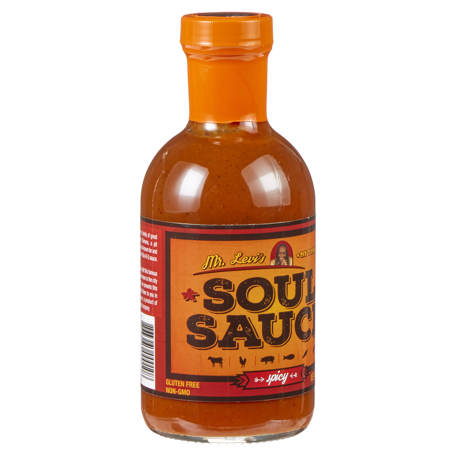 slide 4 of 5, Mr. Levi's Soul Sauce Spicy, 12 oz