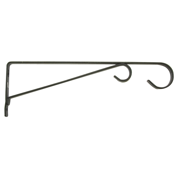 slide 1 of 1, Panacea Black Plant Bracket - 12'', 1 ct