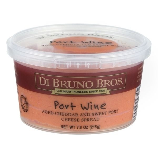 slide 1 of 1, Di Bruno Bros. Port Wine Cheese Spread, 7.6 oz