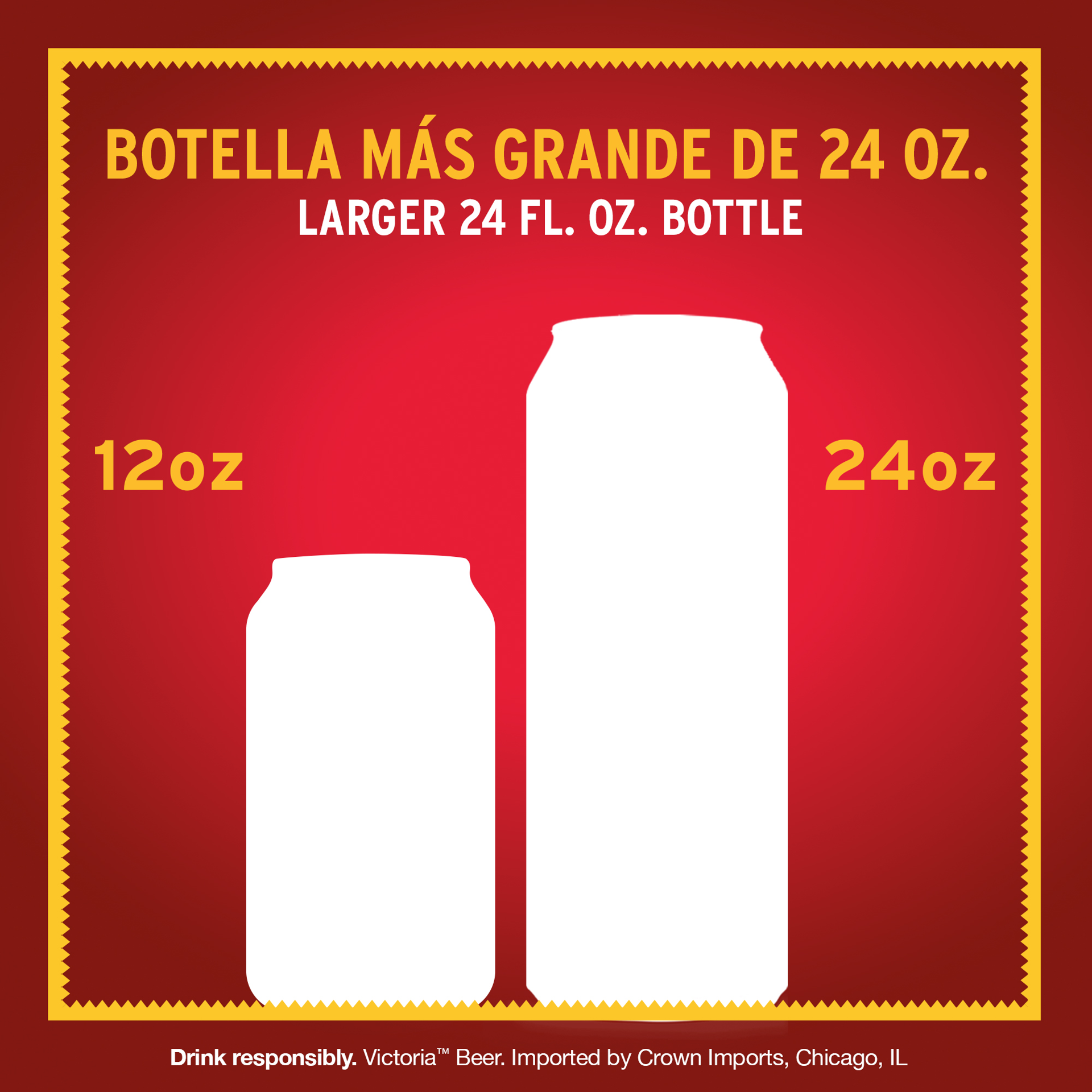 slide 8 of 9, Victoria Mexican Lager Beer, 24 fl oz Can, 4.0% ABV, 24 fl oz