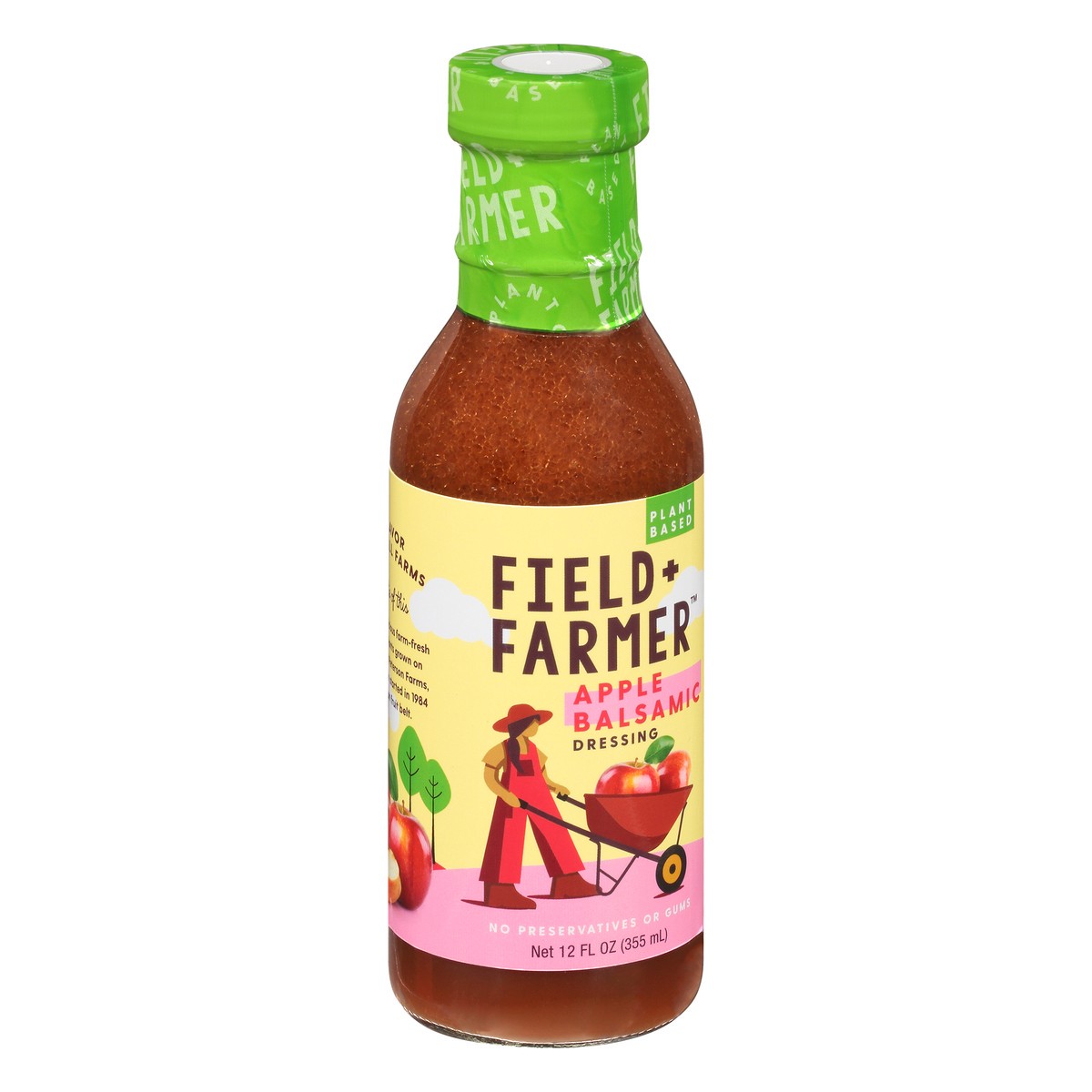 slide 6 of 10, Field + Farmer Apple Balsamic Dressing 12 oz, 1 ct