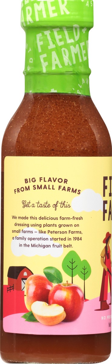 slide 9 of 10, Field + Farmer Apple Balsamic Dressing 12 oz, 1 ct