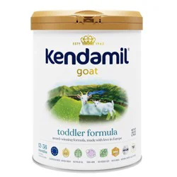 Kendamil 12-36 Months Goat Milk-Based Powder Toddler Drink with Iron 28 oz