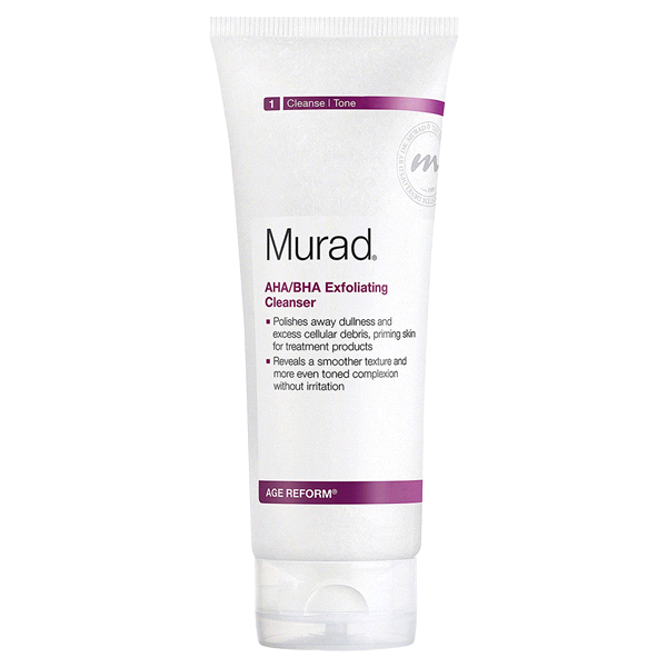 slide 1 of 1, Murad AHA/BHA Exfoliate Cleanser, 6.75 oz