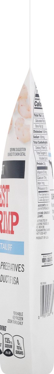 slide 8 of 9, Open Nature Shrimp Raw 70-90 Ct P&D Wild Natural, 