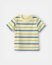 Carter's Baby Striped T-Shirt - Yellow/Blue 24M