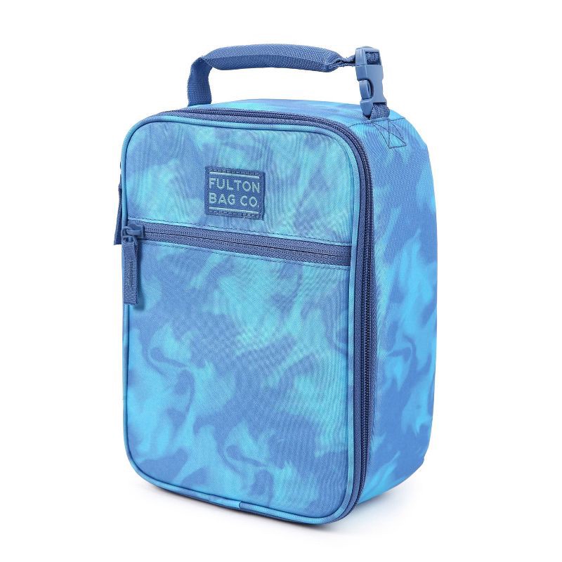 Fulton Bag Co. Upright Lunch Bag - Blue Marble