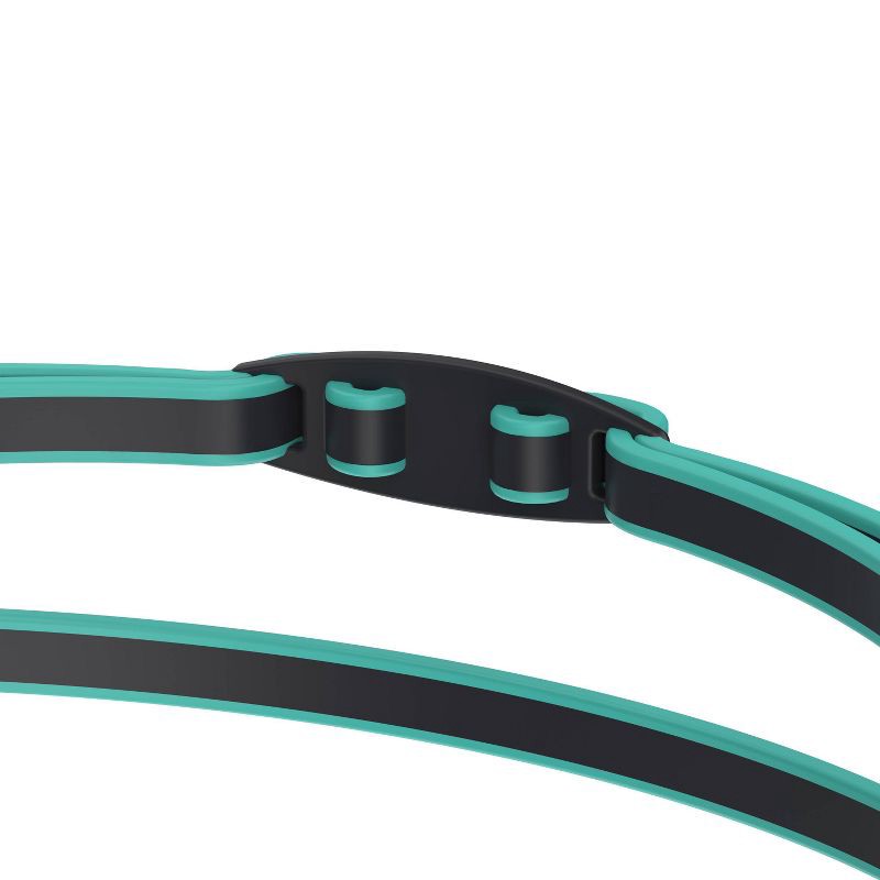 slide 3 of 4, Speedo Adult Seaside Swim Goggles - Black/Gray: Latex-Free, Anti-Fog, Flexible Design, 1 ct