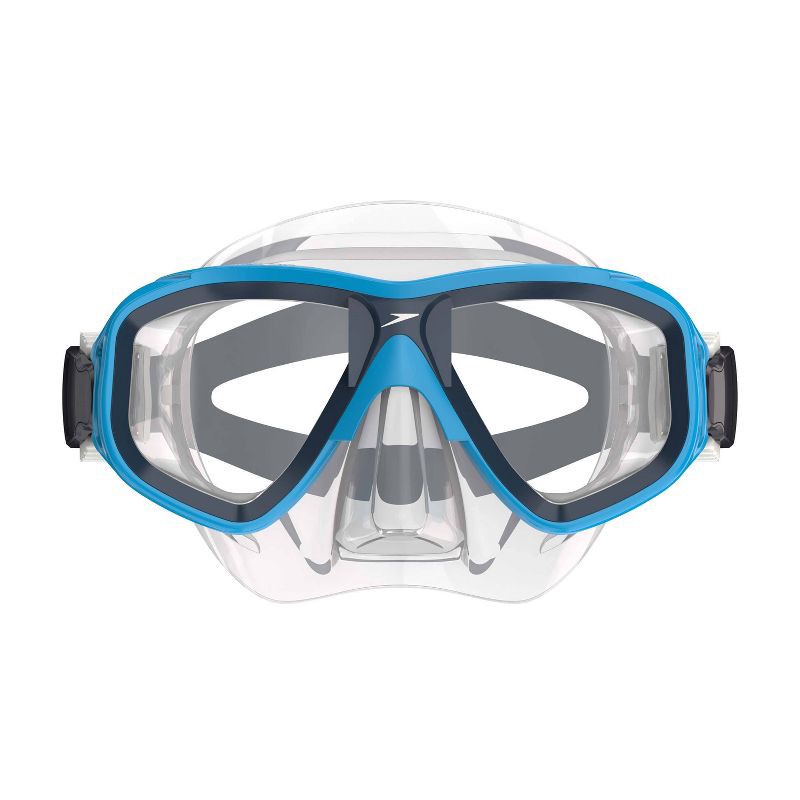 slide 2 of 3, Speedo Kids' Surf Gazer Swim Mask - Teal/Clear: Snorkeling, Anti-Fog Lens, Ages 3-6, 1 ct