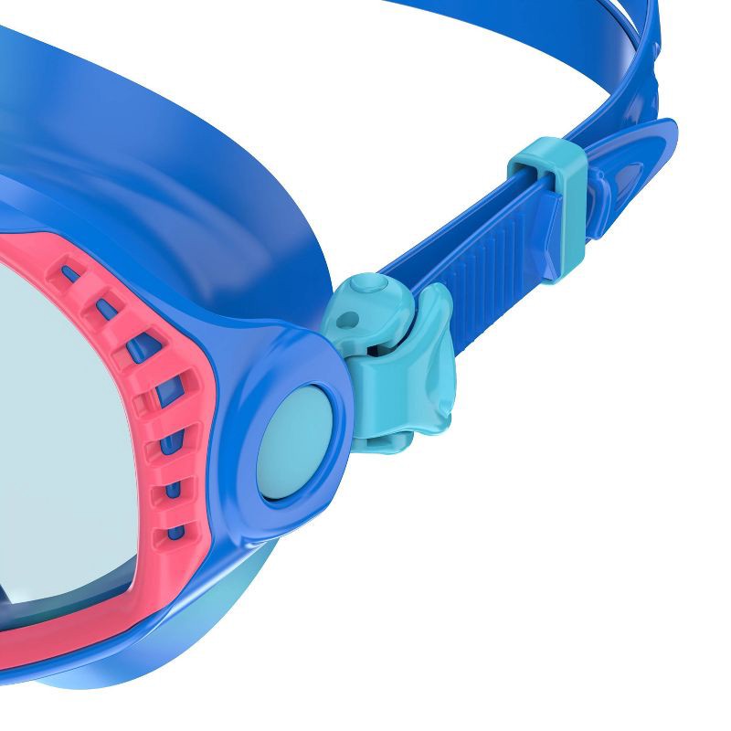slide 3 of 4, Speedo Junior Wave Watcher Tie Dye Mask - Coral/Blue, 1 ct