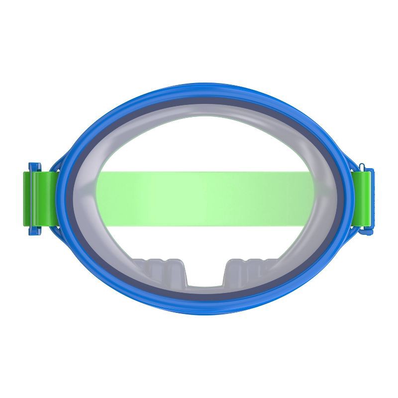 slide 2 of 11, Speedo Kids' Porto Snorkel Mask Set - Blue/Green: Ages 3-8, Includes Snorkel & Mask, 1 ct