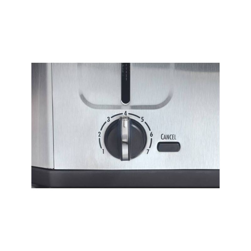 slide 3 of 5, Hamilton Beach 4 Slice Toaster Brushed Stainless Steel - 24714, 1 ct