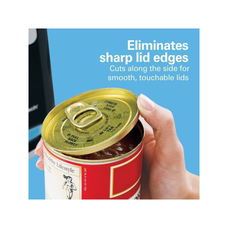 slide 4 of 9, Hamilton Beach Smooth Touch Can Opener Black - 76607, 1 ct