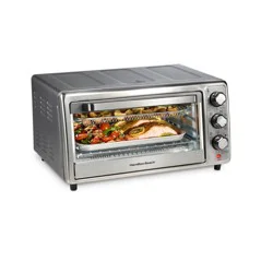 Hamilton Beach Sure-Crisp Air Fryer Toaster Oven Black - 31418