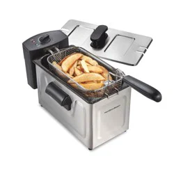 Hamilton Beach 3qt Electric Deep Fryer Black - 35220