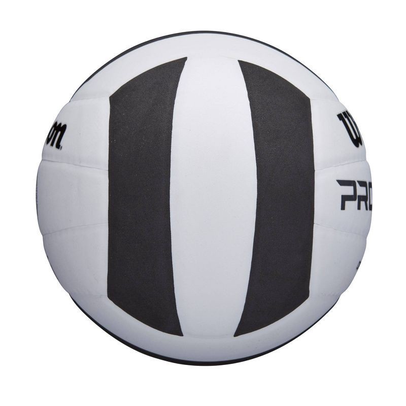 slide 4 of 6, Wilson Pro Tour Volleyball - Black/White, 1 ct