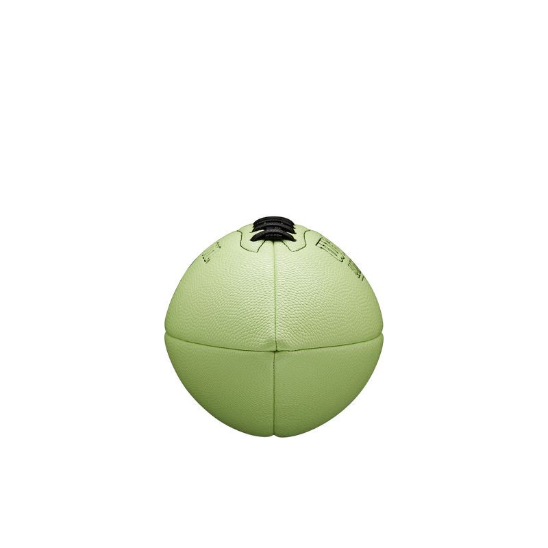 slide 6 of 8, Wilson Luminous Glow Junior Football: Composite Shell for All Ages, 1 ct