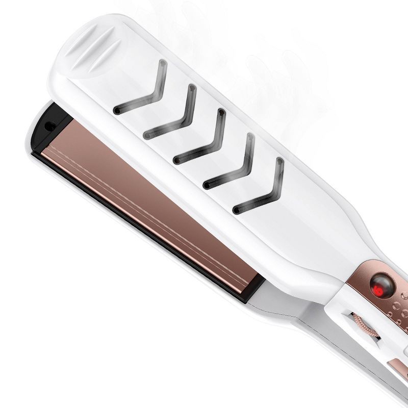 slide 4 of 5, Conair Double Ceramic Wet to Dry Flat Hair Iron - 1 1/2", 1 ct