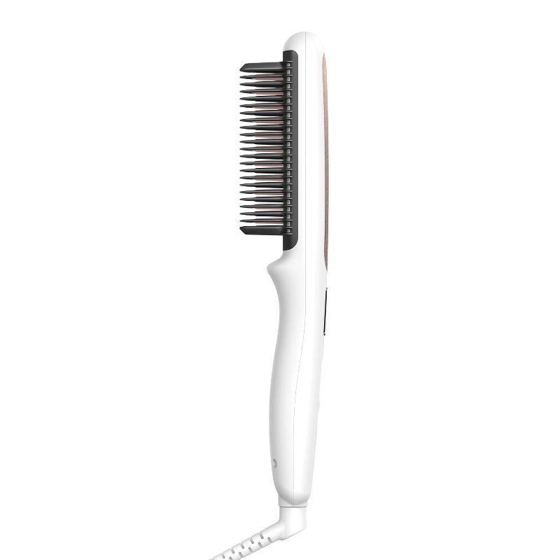 slide 5 of 10, Conair Double Ceramic Hair Styling Brush - White, 1 ct