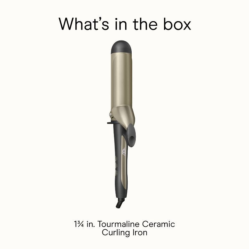 slide 9 of 9, InfinitiPRO by Conair INFINITI PRO CONAIR 1¾-Inch Tourmaline Ceramic Curling Iron, 1 ct