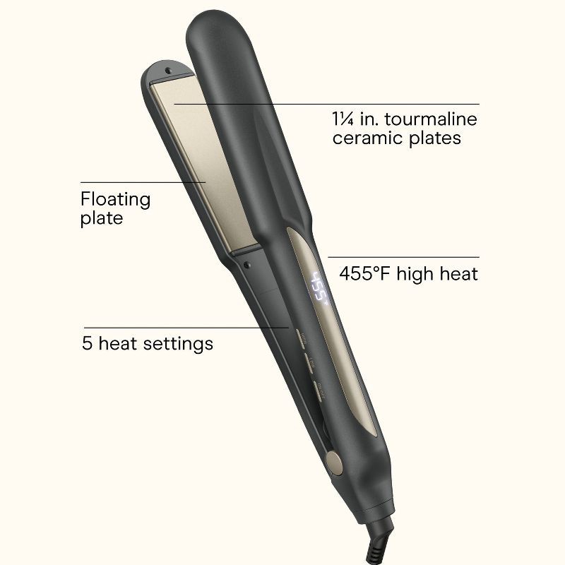 slide 2 of 9, InfinitiPRO by Conair Conair InfinitiPro Digital Flat Hair Iron - 1 1/4", 1 ct