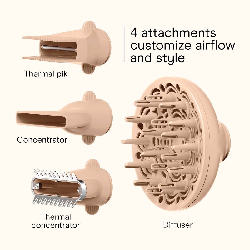 slide 4 of 7, InfinitiPRO by Conair INFINITI PRO CONAIR Ionic Ceramic Hair Dryer, 1 ct