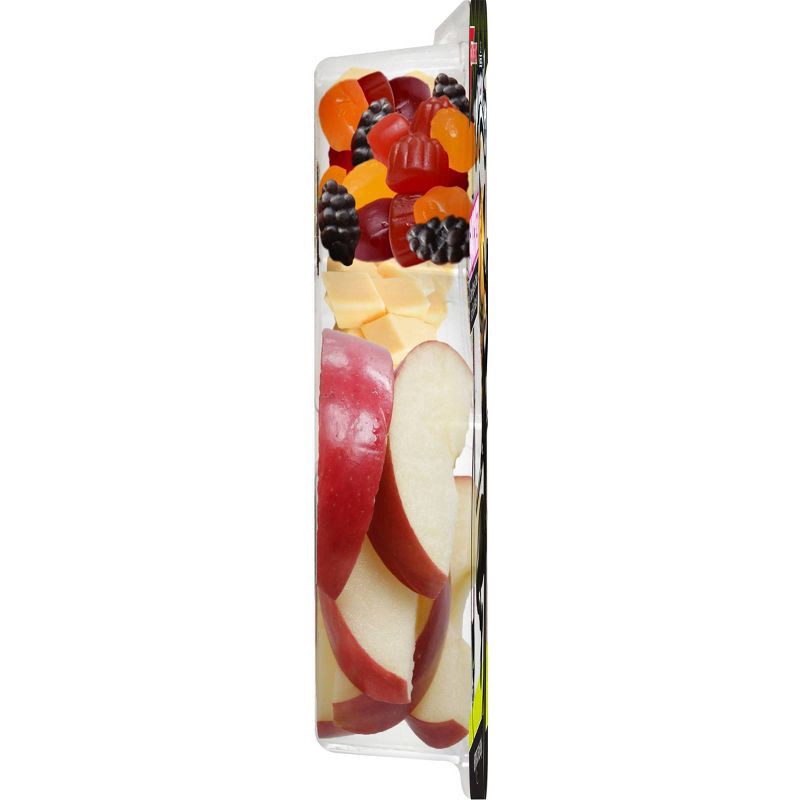 slide 4 of 7, CrunchPak Disney Miraculous Tray with Apples, Cheese & Fruit Chews Snacker - 4.75oz, 4.75 oz