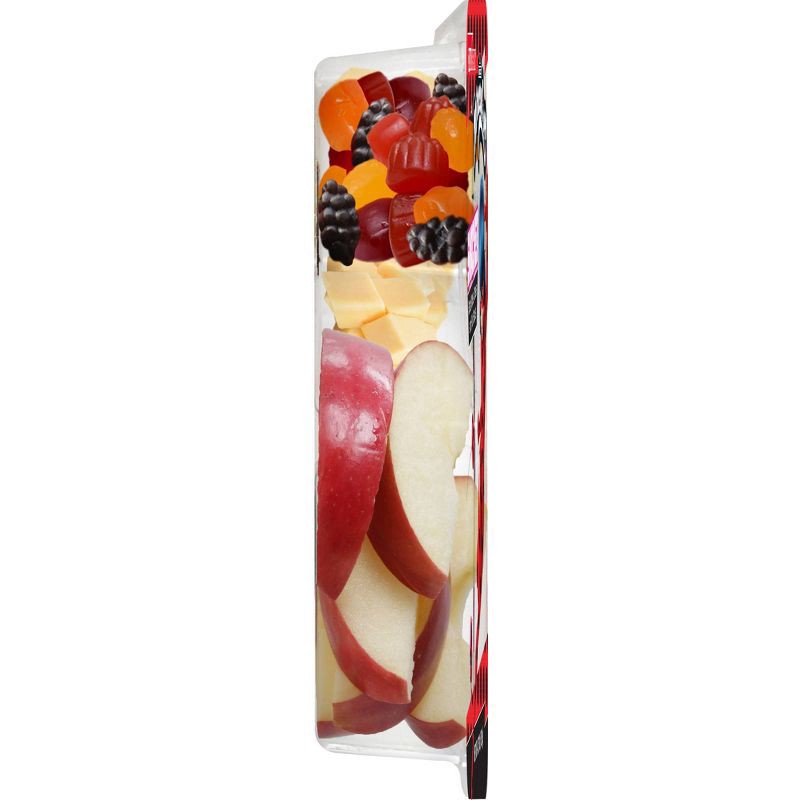 slide 5 of 7, CrunchPak Disney Miraculous Tray with Apples, Cheese & Fruit Chews Snacker - 4.75oz, 4.75 oz