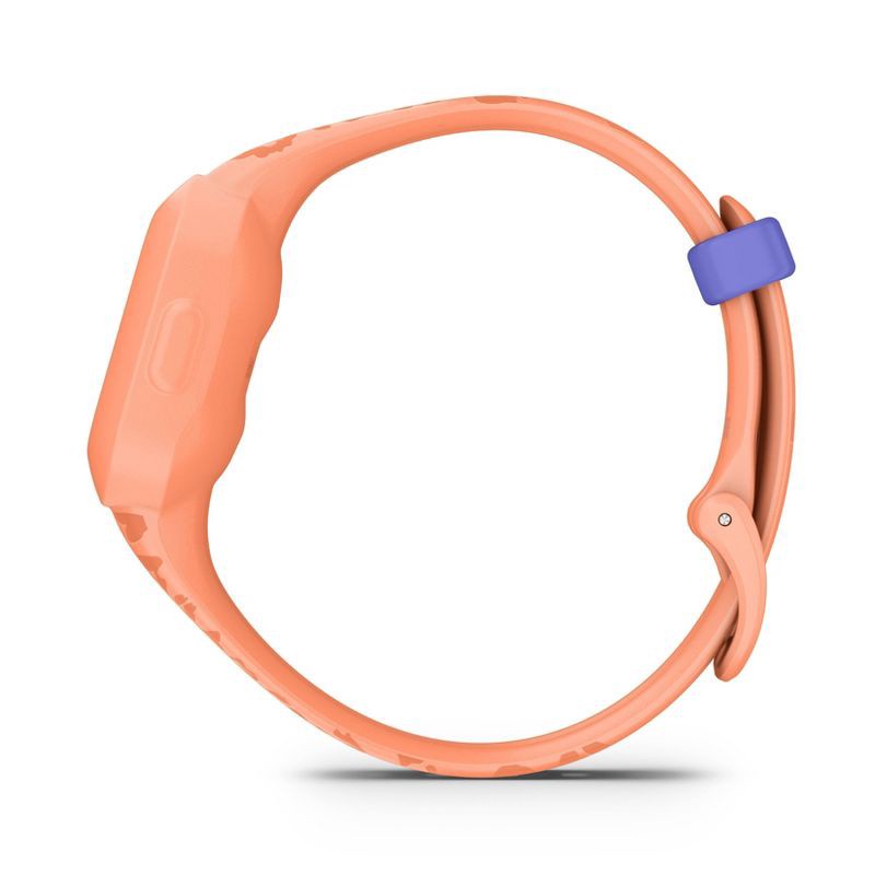 slide 5 of 5, Garmin Vivofit Jr. 3 Kids Fitness Tracker - Peach Leopard, 1 ct